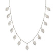 Beginnings Silver Multi Leaf Necklace