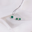 Diamonfire Round Colour Pave Pendant