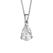 Beginnings Teardrop Cubic Zirconia Pendant