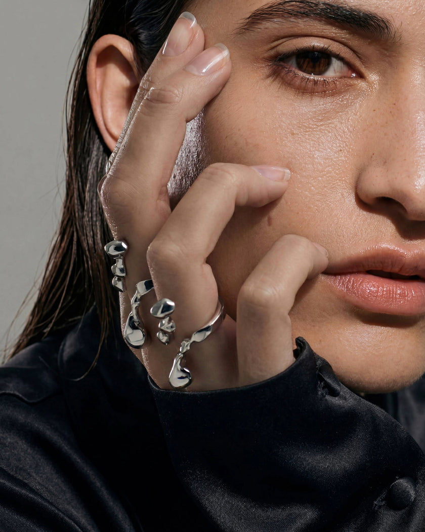 Iceland Sculpted Ring | Sterling Silver