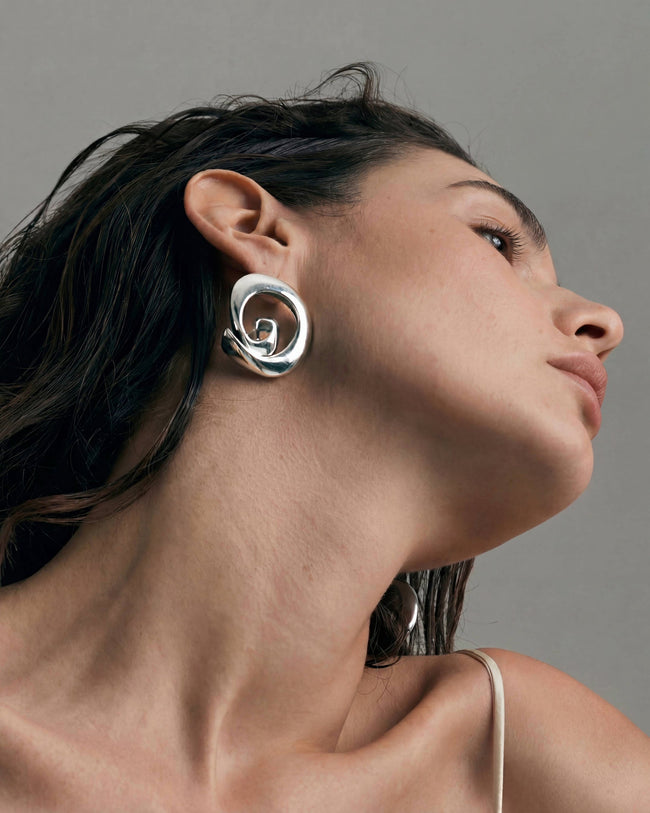 Vertigo Earrings | Sterling Silver