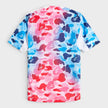 Adidas Football Graphic Jersey T-Shirt Blue Pink