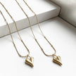 Catena con cuore stilizzato Marlie Gold