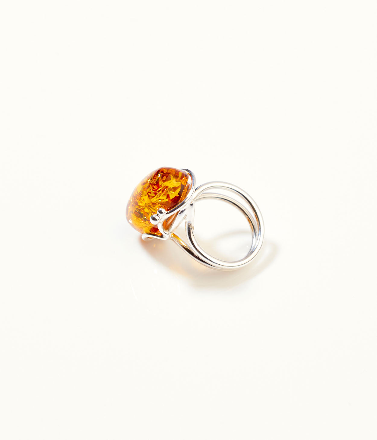Amber Tidal Ring