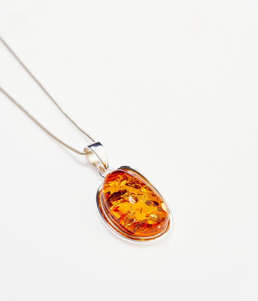 Collana con pendente Alba Ambra