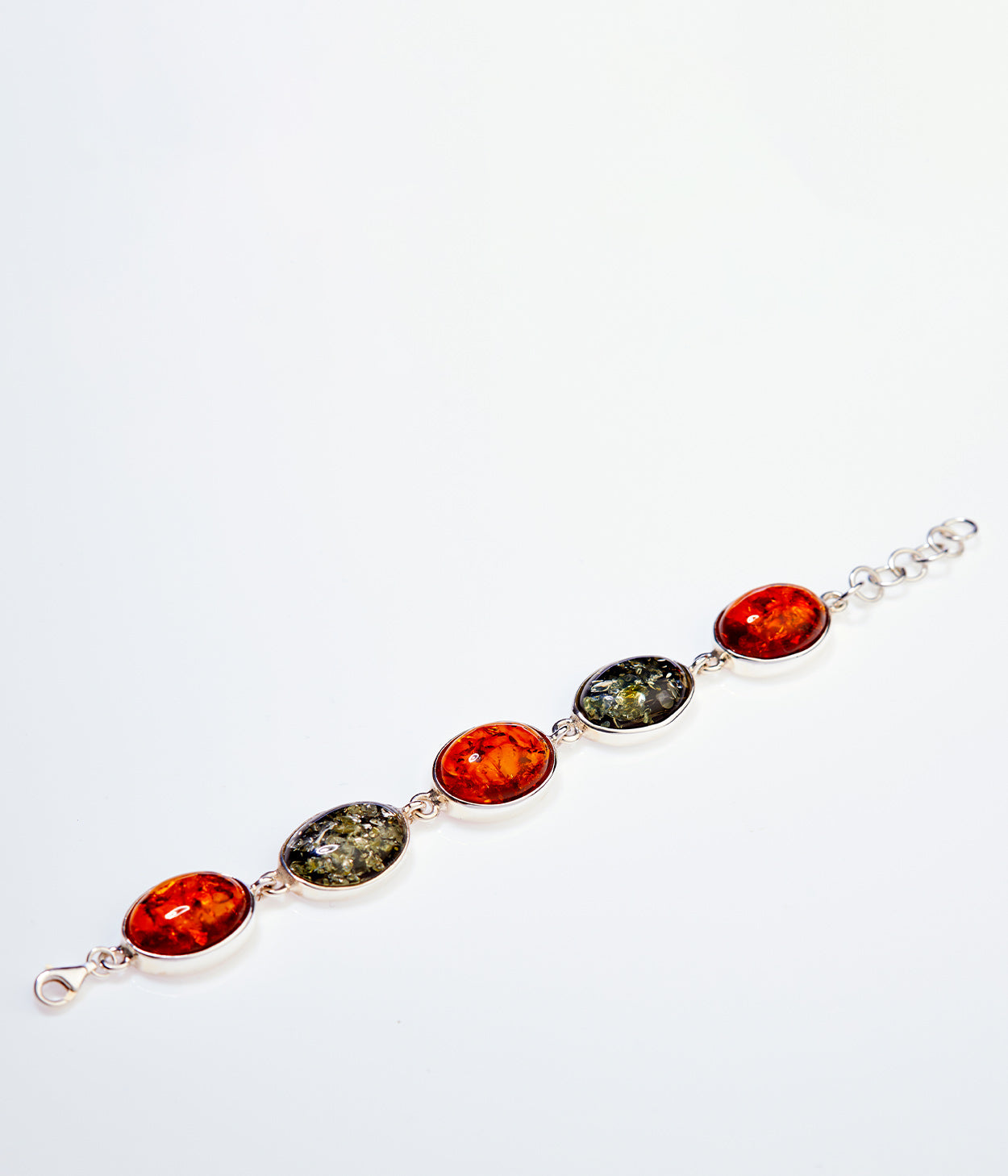Veelkleurige Barnsteen Serenity Armband