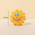 Squeaky Dog Toys Dog Toys Set Dog Balls For Large Medium Small Dogs Natural Latex Rubber Dog Balls Play Dog Balls Aggressive Chewers Friendly Pet Toys With Cute Faces
