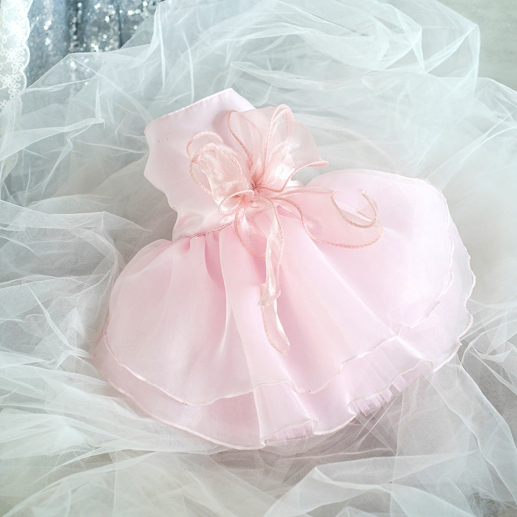 Wedding Dress Pet Skirt Gown
