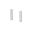 Clous d'oreilles discrets en argent sterling Pillar
