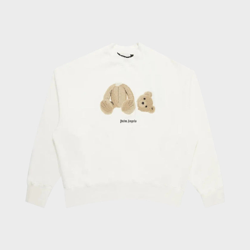 Kill The Bear Crew Sweatshirt White