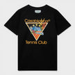 Printed T-Shirt Tennis Club Icon Black
