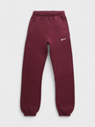 Off-White Women's Logo Printed Sweatpants Burgundy