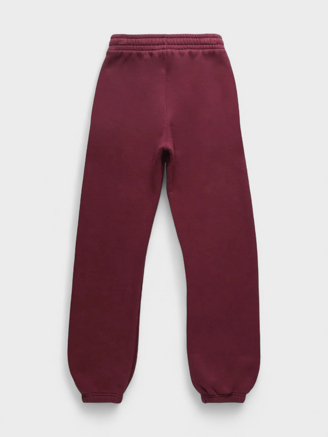 Off-White Women's Logo Printed Sweatpants Burgundy