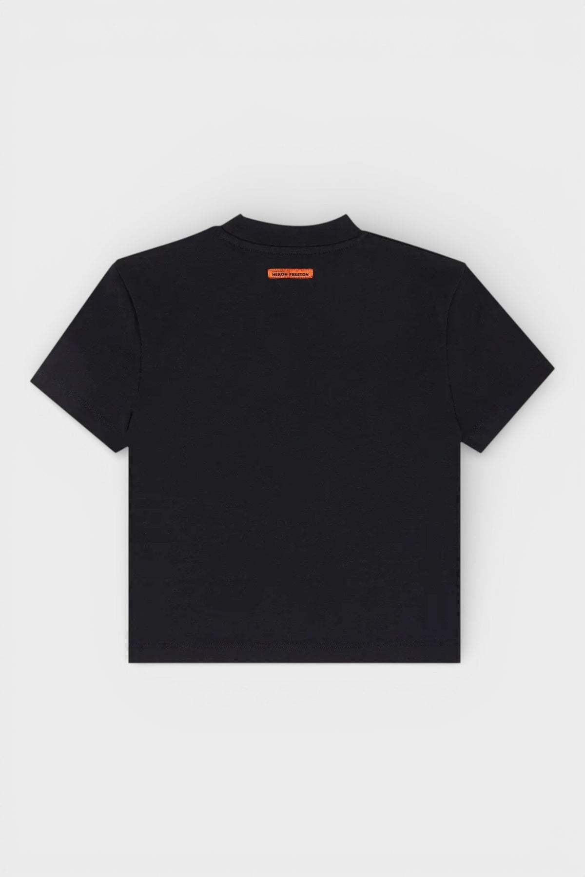 Short Sleeve Logo Tee Black White