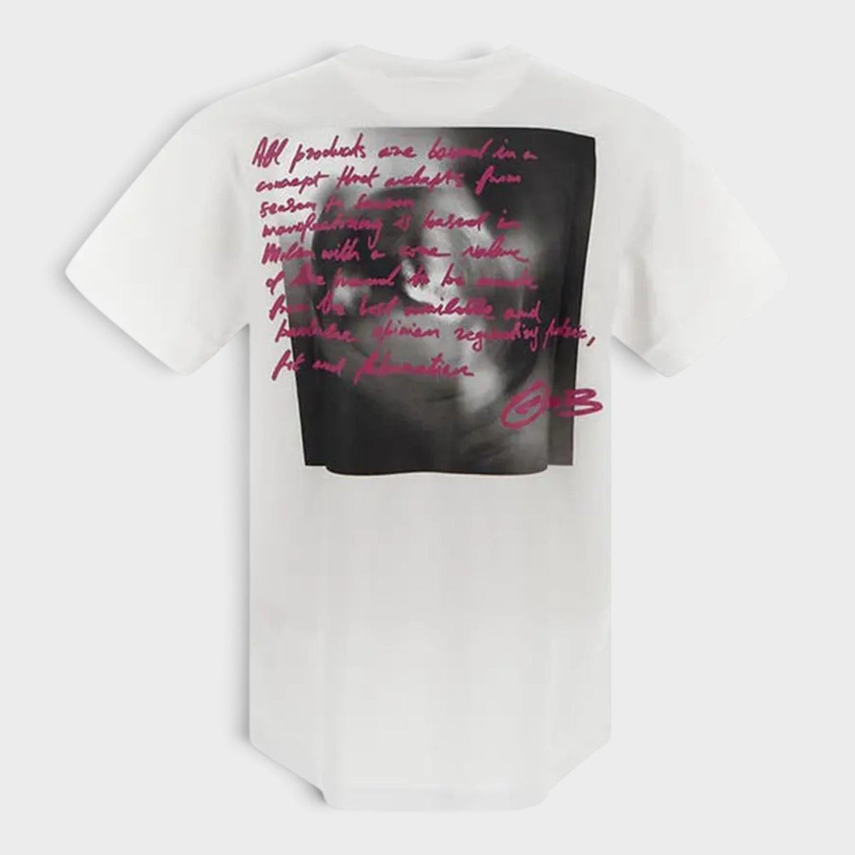 Logo Print T-Shirt White