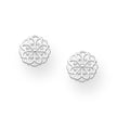 Nazca-Linien Mandala Ohrstecker aus Sterlingsilber