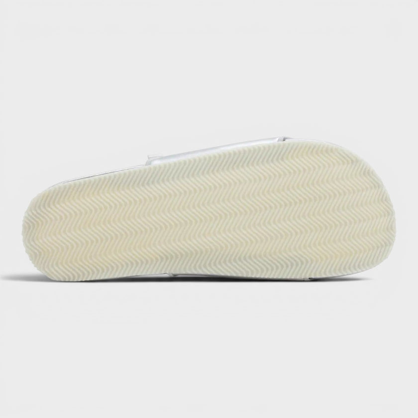 Adidas Slide Silver Metallic