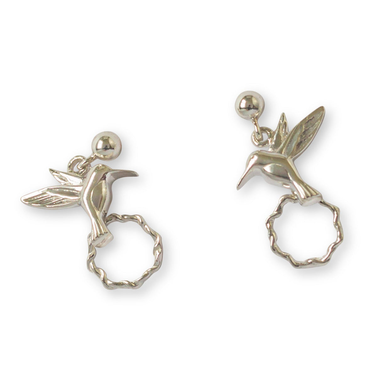 Ohrstecker Kolibri aus Sterlingsilber