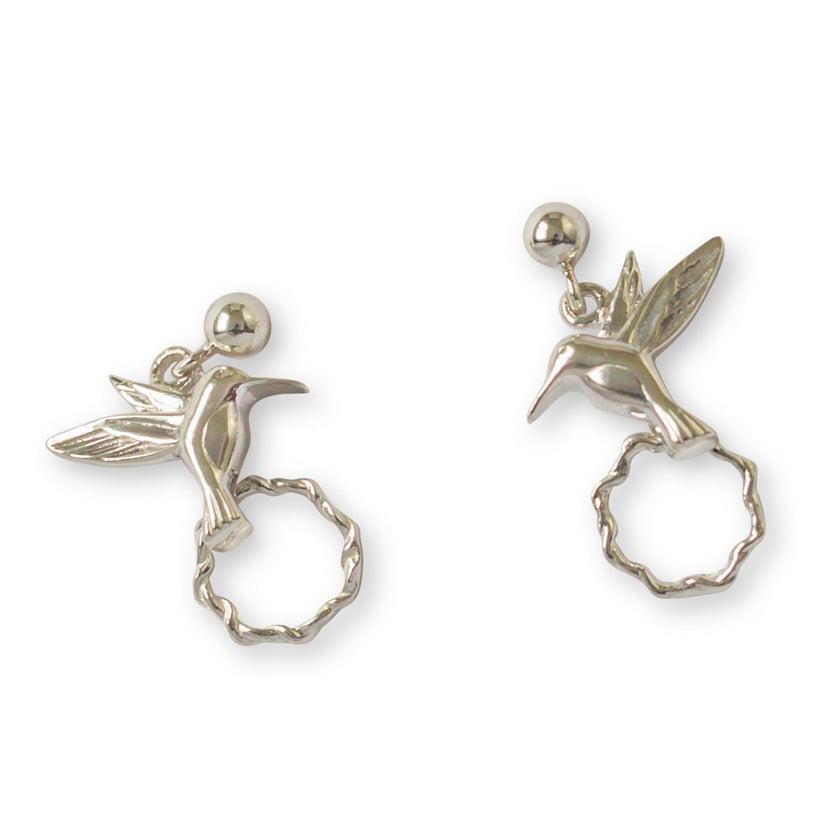 Ohrstecker Kolibri aus Sterlingsilber