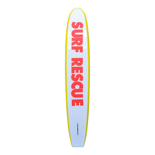 10ft 6 Soft Top Rettungsbrett, ROTES SURF RESCUE LOGO