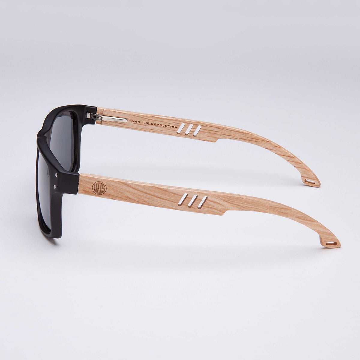 Bells Beach –Union of Surf Mens Polarised Sunglasses with Real Wood Arms