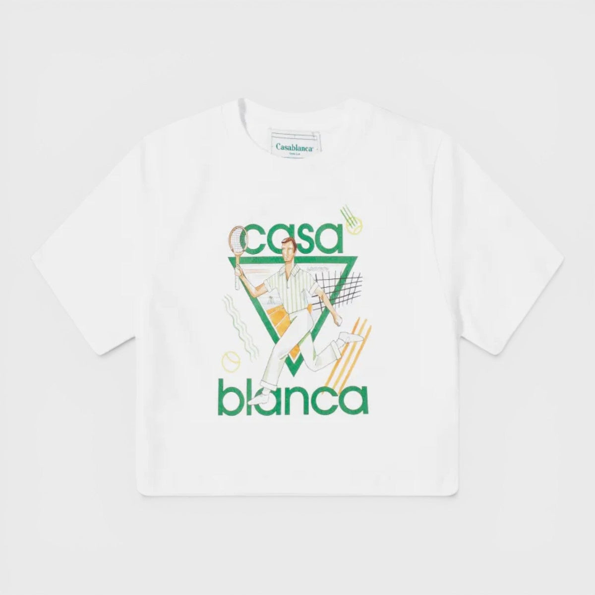 Le Jeu Printed Baby T-Shirt White