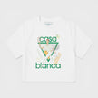 Le Jeu Printed Baby T-Shirt White