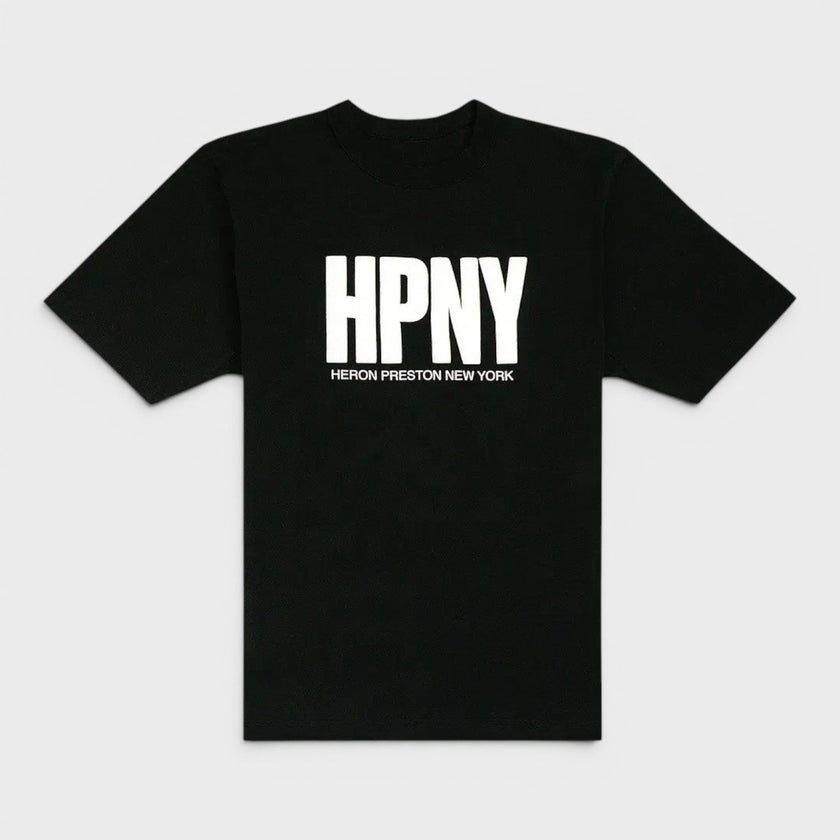 HPNY Logo Tee Black White