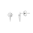Orecchini a lobo Rising Star in argento sterling