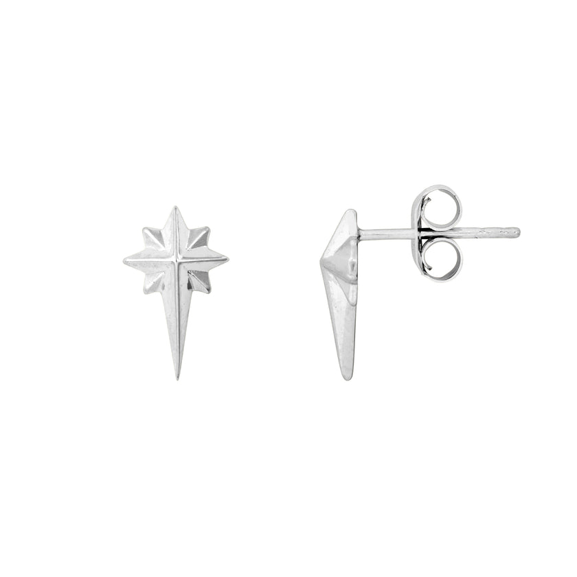 Orecchini a lobo Rising Star in argento sterling
