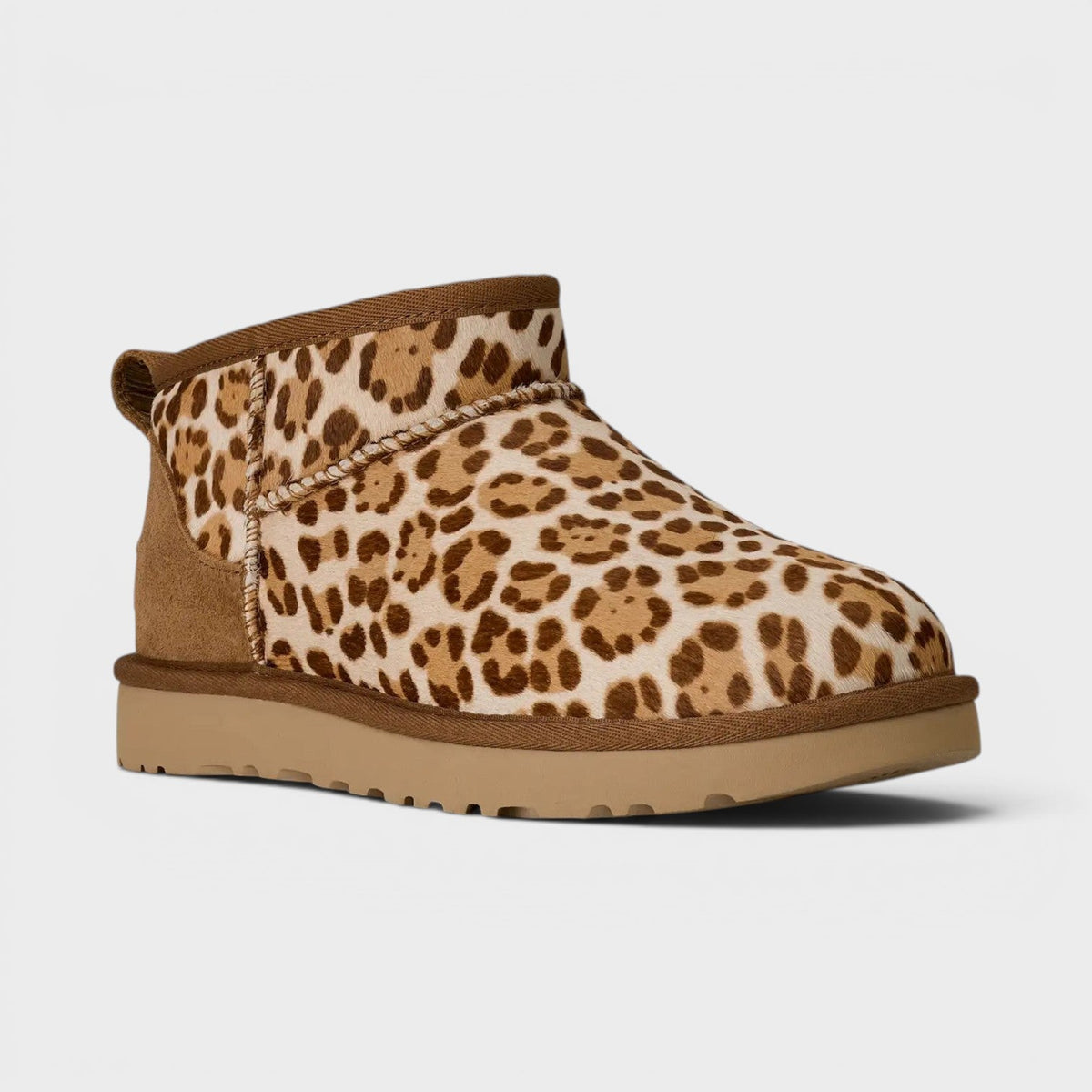 Classic Ultra Mini Plains Boot Felicity Leopard Jasmine