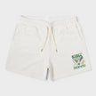 Le Jeu Embroidered Sweatshort Off White