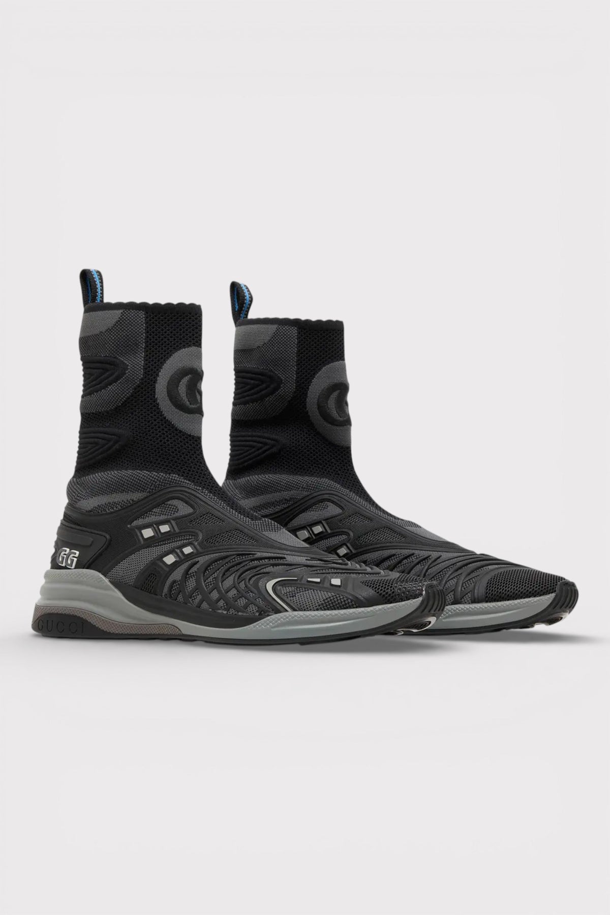 Gucci Ultrapace R Mid Black Grey