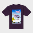 Censored Heron Tee Purple