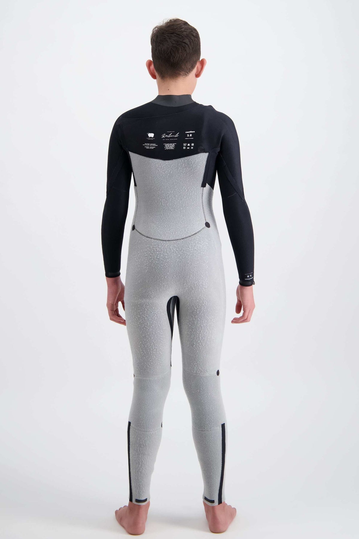 Merino Insulator Series Youth 4/3 Chest Zip Steamer.
