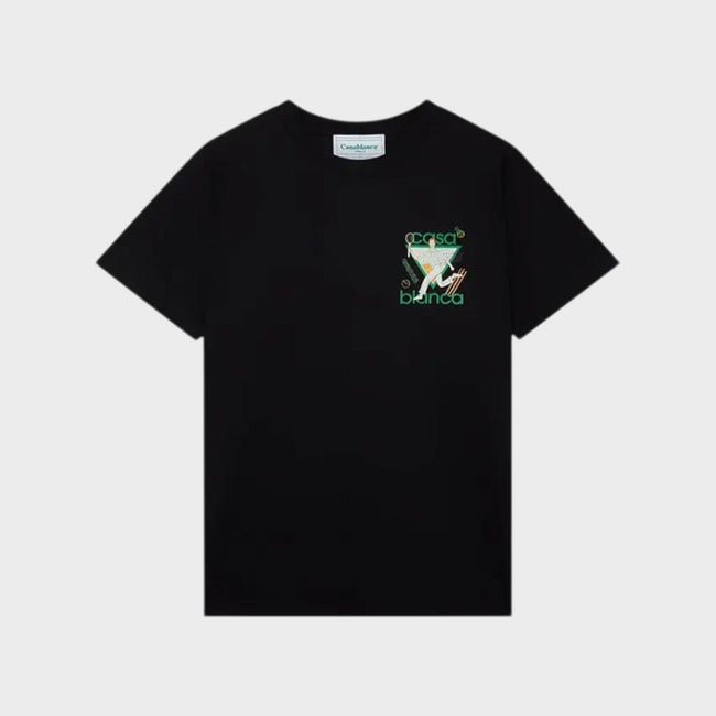 Printed T-Shirt Le Jeu Black