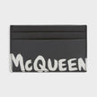 Graffiti Card Holder Black