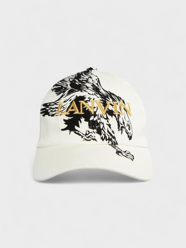 Lanvin x Future Eagle Baseball Cap White