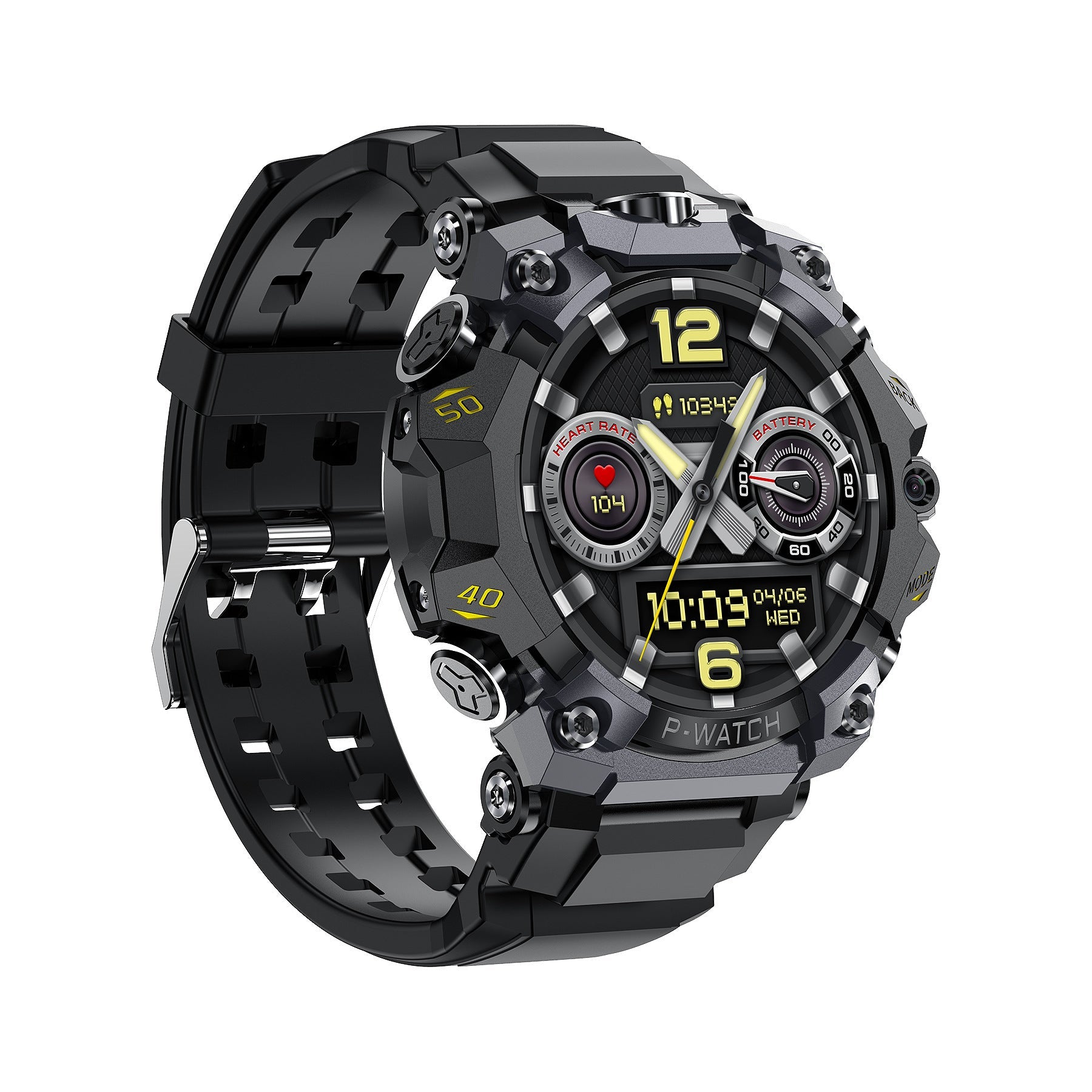 Waterdichte Smartwatch met Dubbele HD-camera