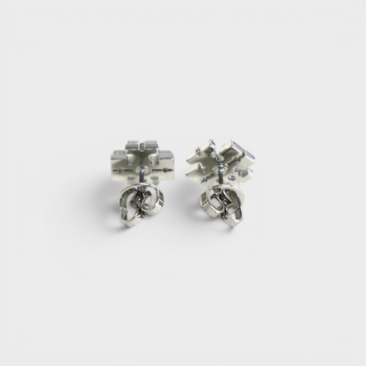 Signature Silver Earrings
