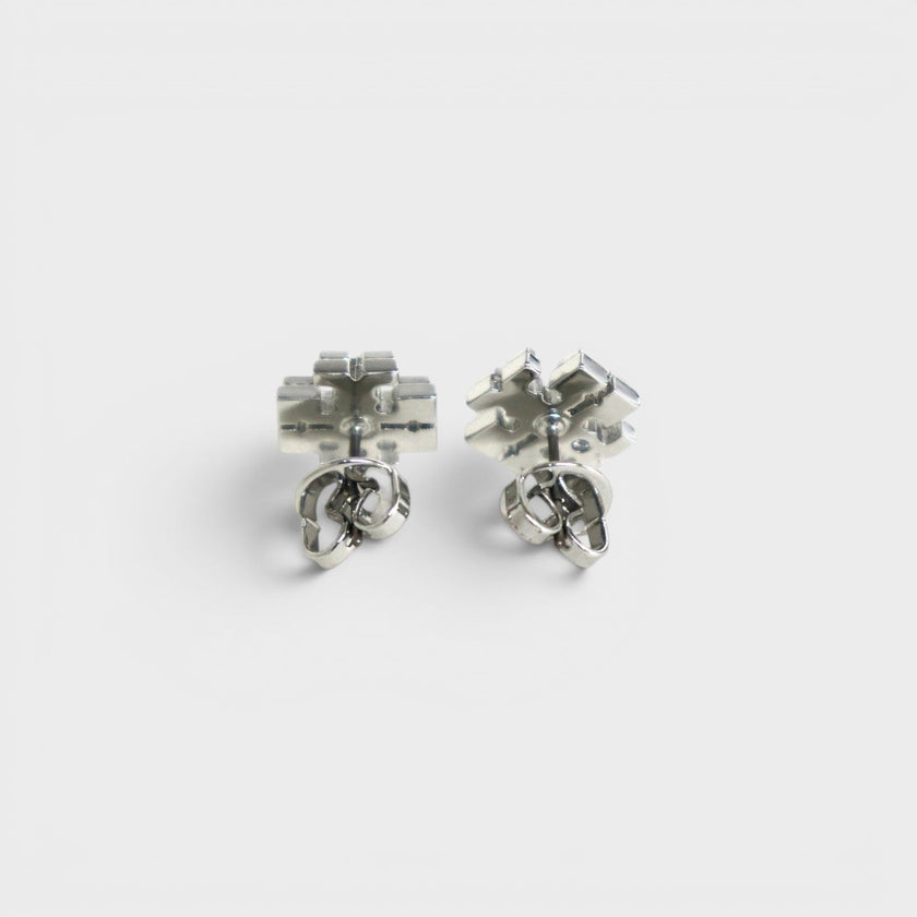 Signature Silver Earrings