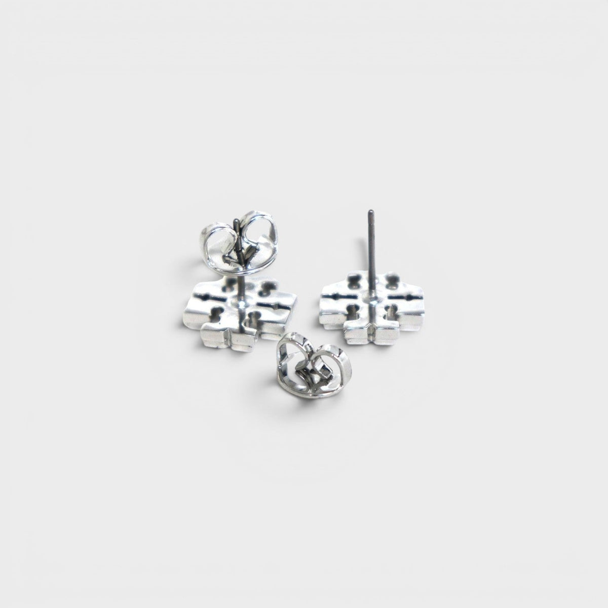 Signature Silver Earrings