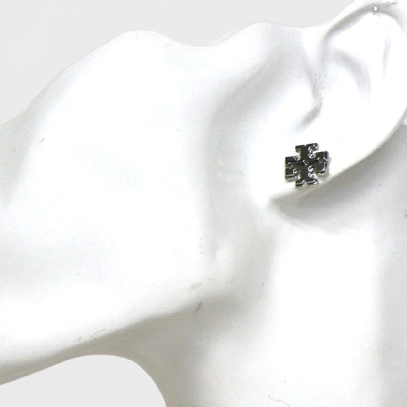 Signature Silver Earrings