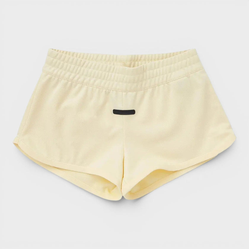 Adidas Athletic Shorts Pale Yellow