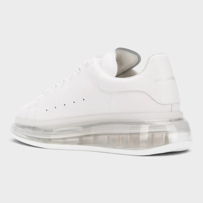 Oversized Sneaker Clear Sole White