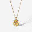 Collier mauvais œil plaqué or 18k Layla Luxe