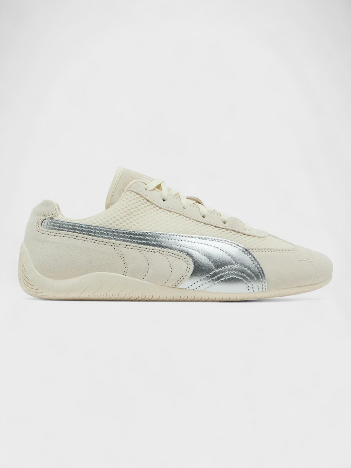 Speedcat Premium Frosted Ivory Matte Silver
