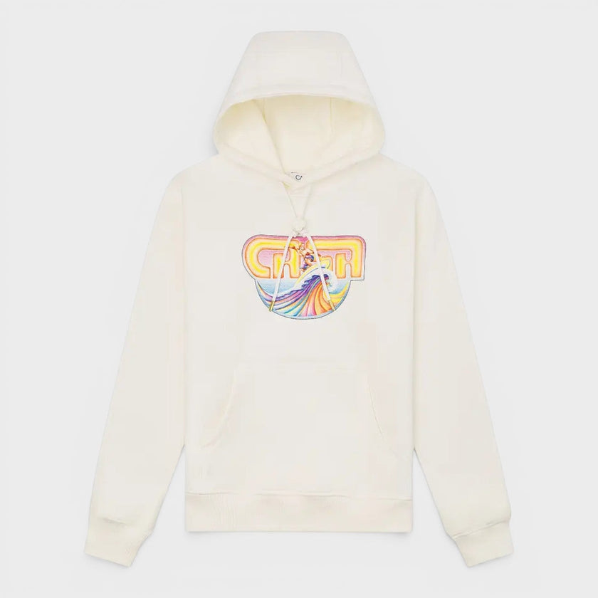 Casa Surf Printed Hoodie Off White