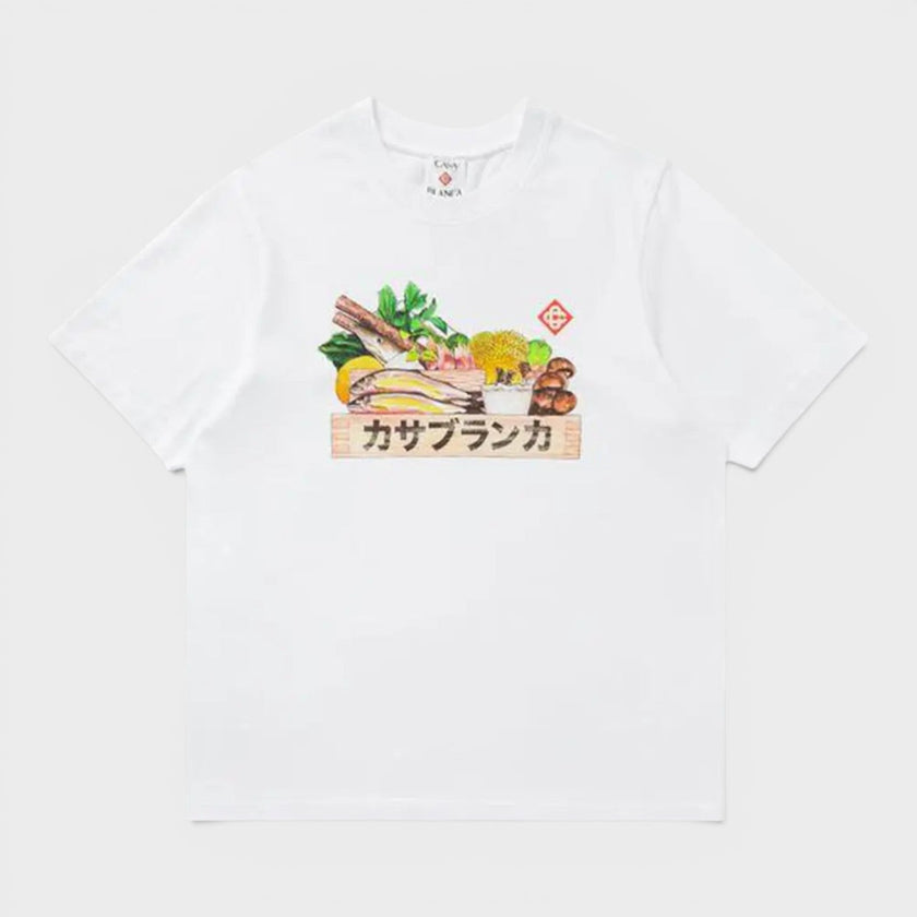 Ingredients Printed T-Shirt White