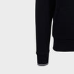 Tipped Hooded Sweatshirt Black